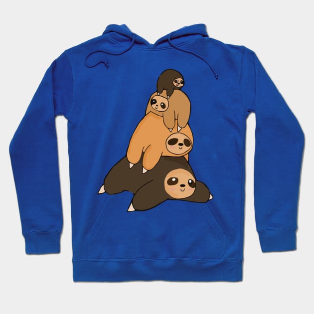 sloth stack pullover Hoodie by Hunters shop